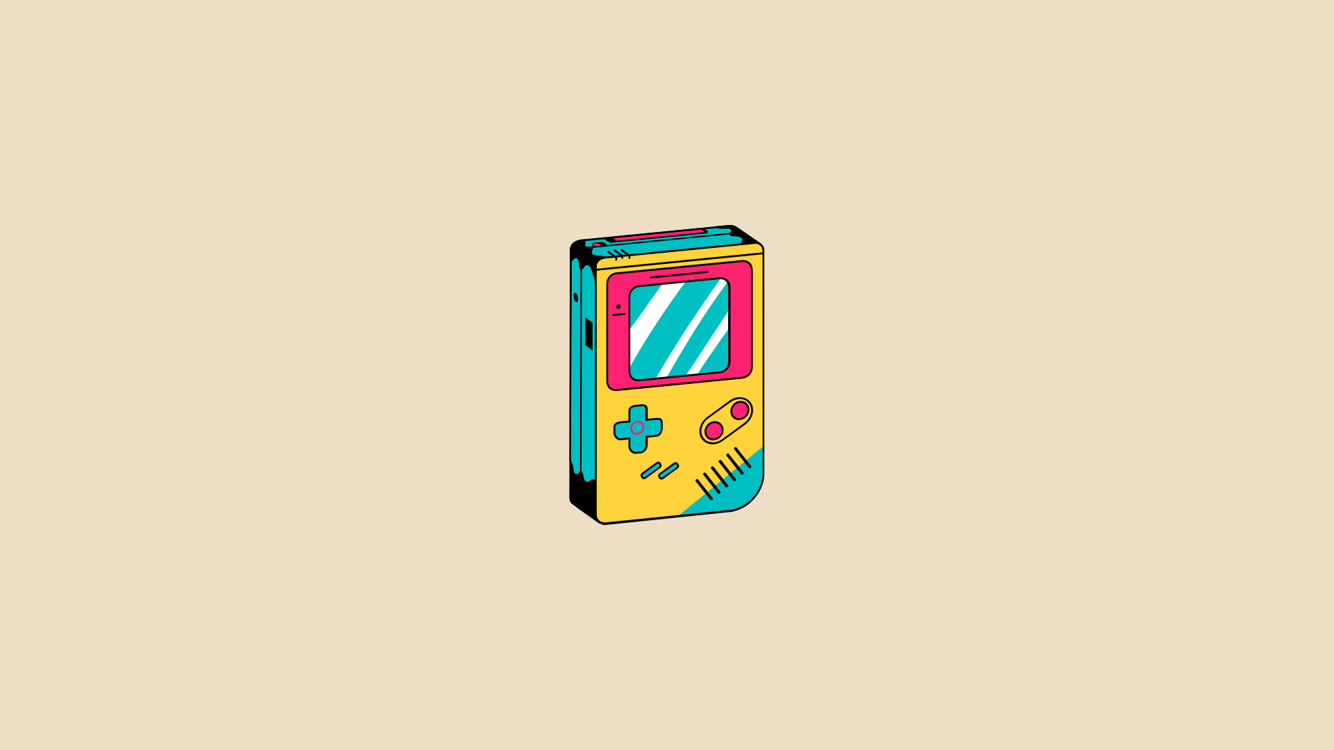A gaming handheld