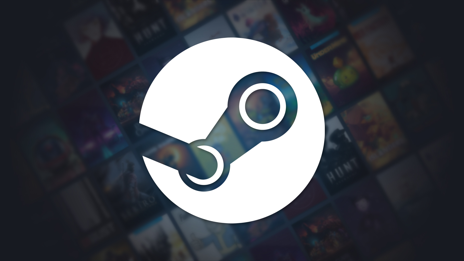 Logo for the Steam storefront
