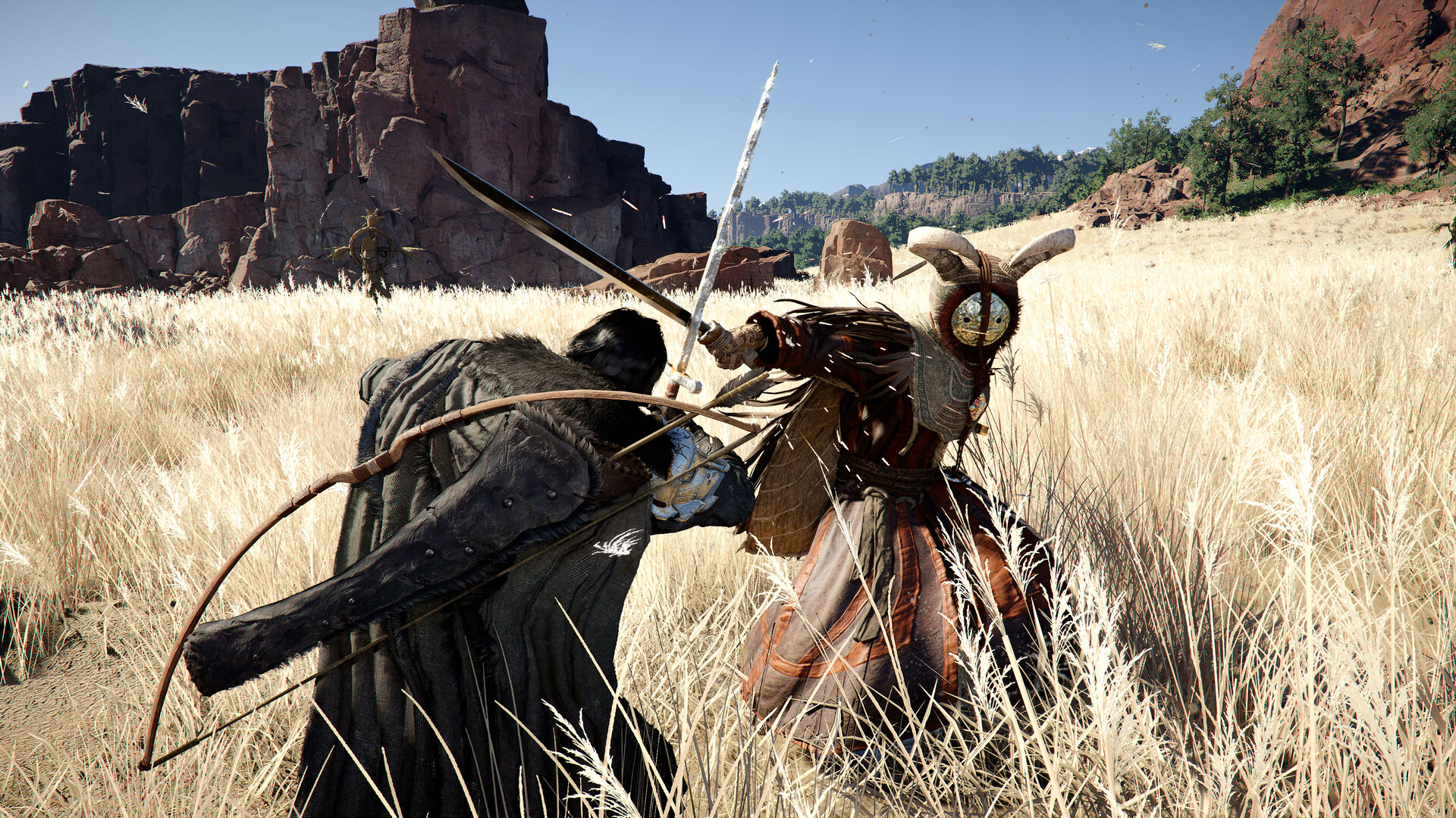 Fighting in Crimson Desert