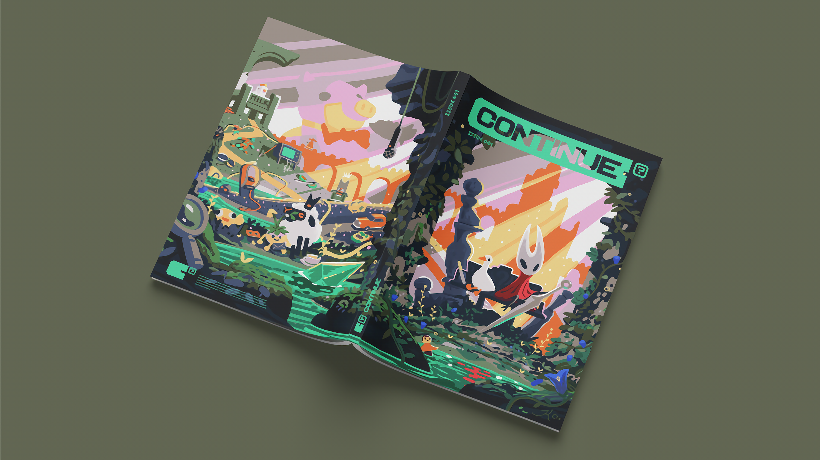 Image of the Continue magazine