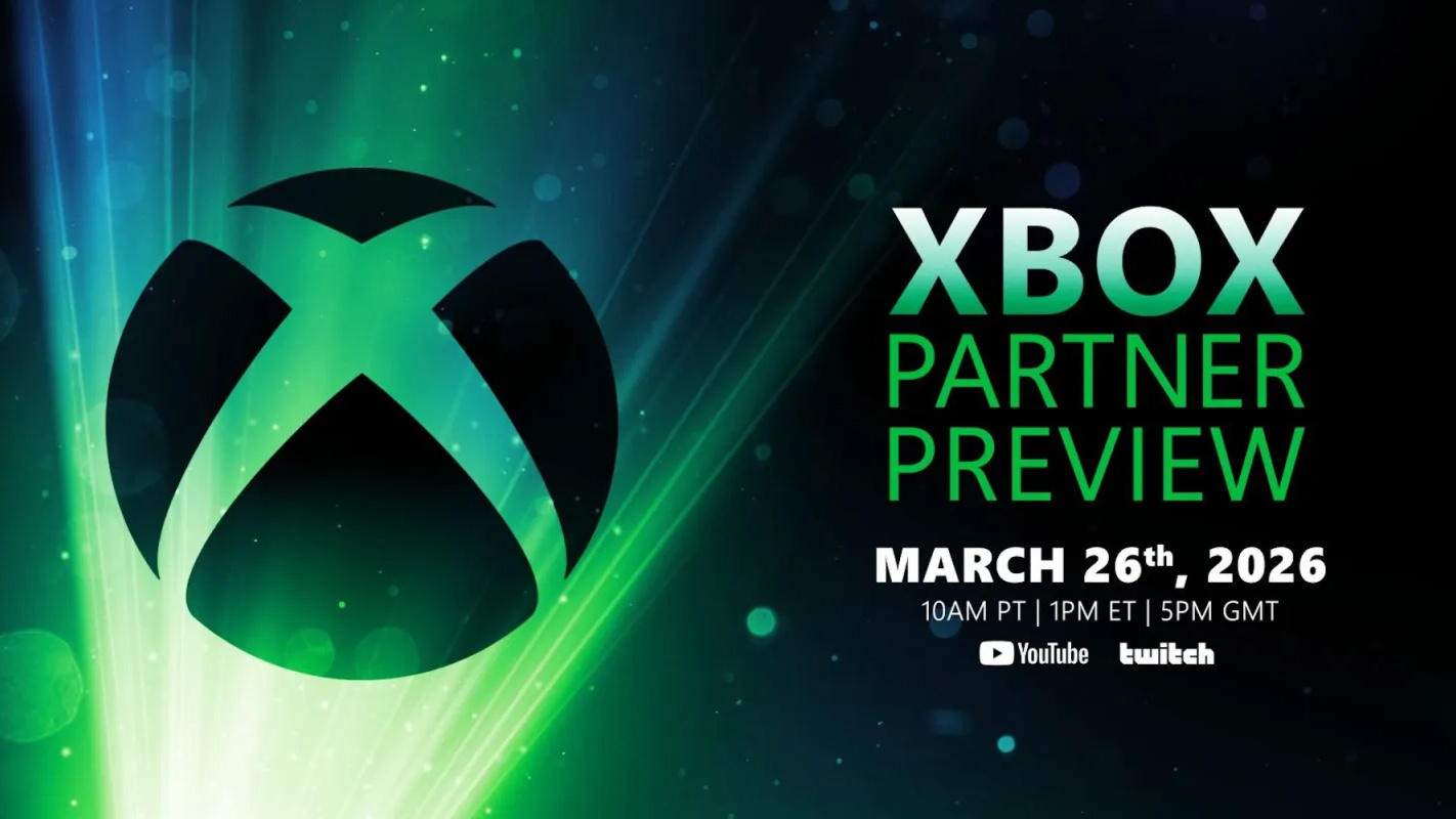 Image of the March 2026 Xbox Partner Preview event banner