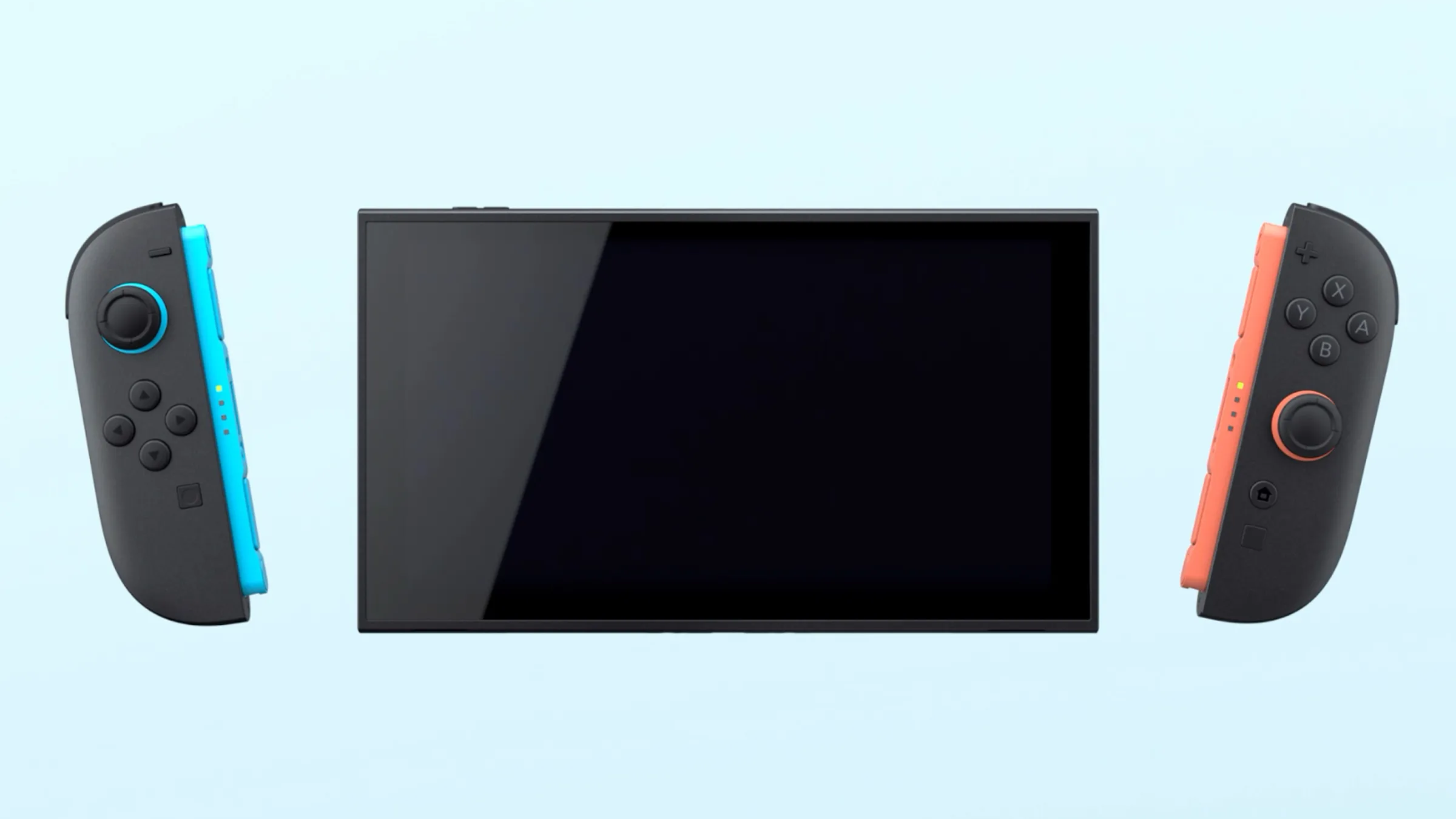 Image of the Nintendo Switch 2 and its Joy Cons