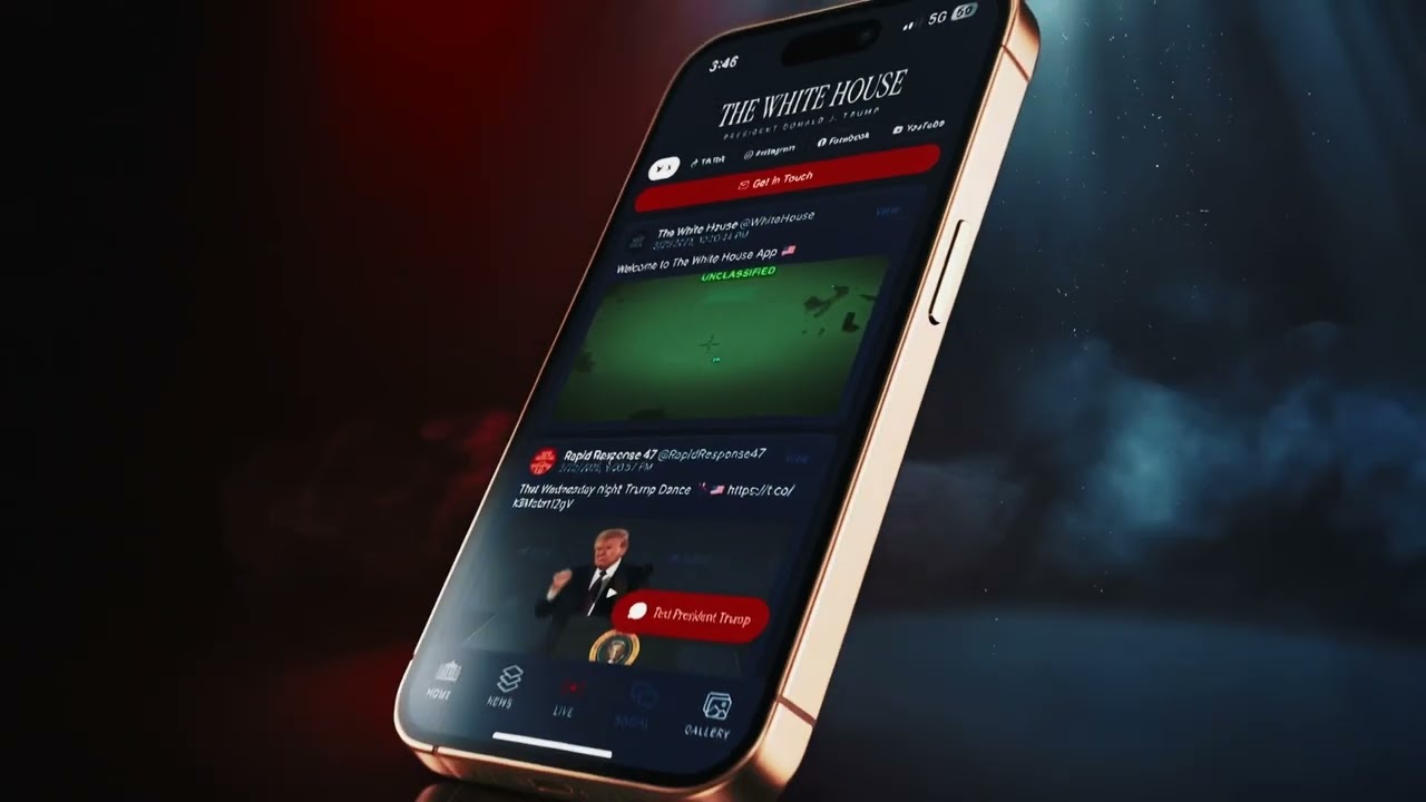 Image of the White House app