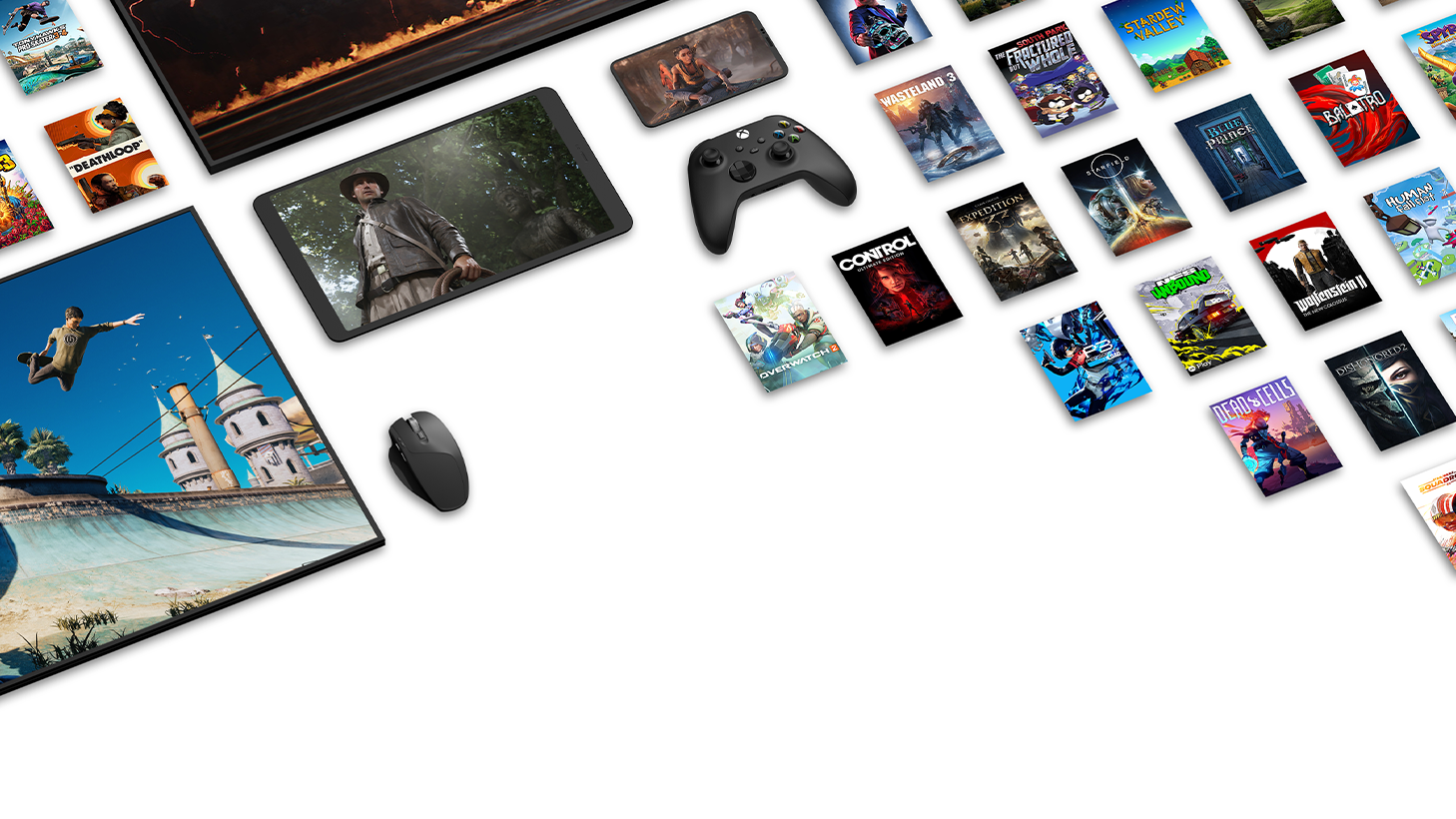 Image showing games available on Xbox Game Pass