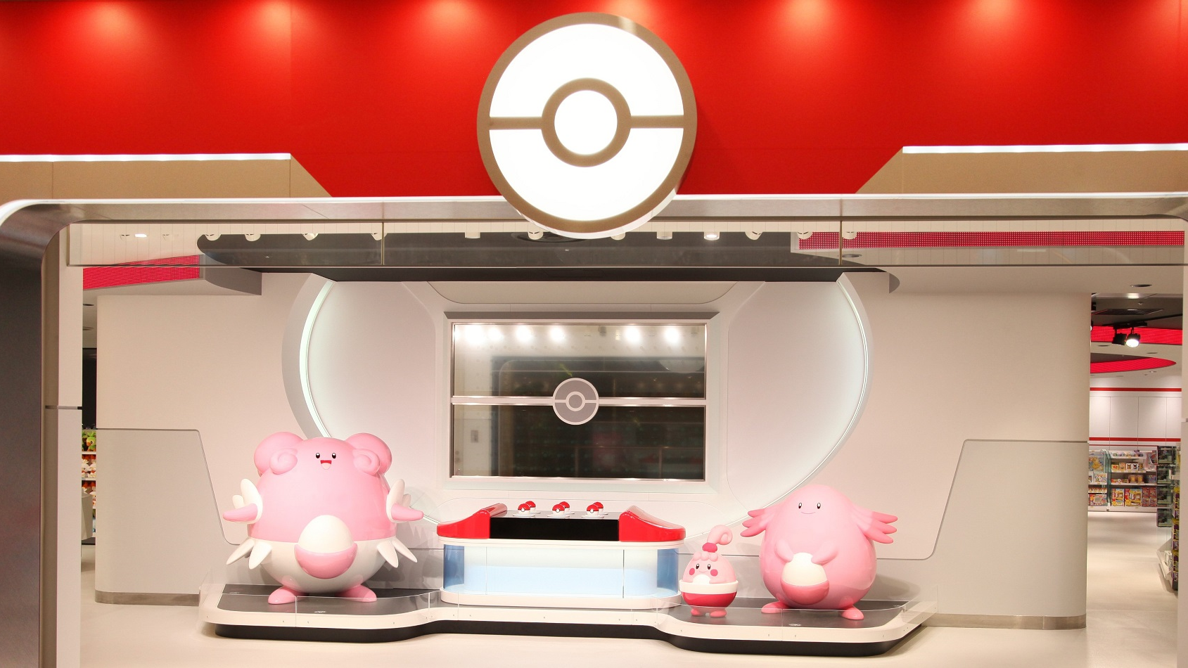 Picture of a Pokemon Center location in Tokyo