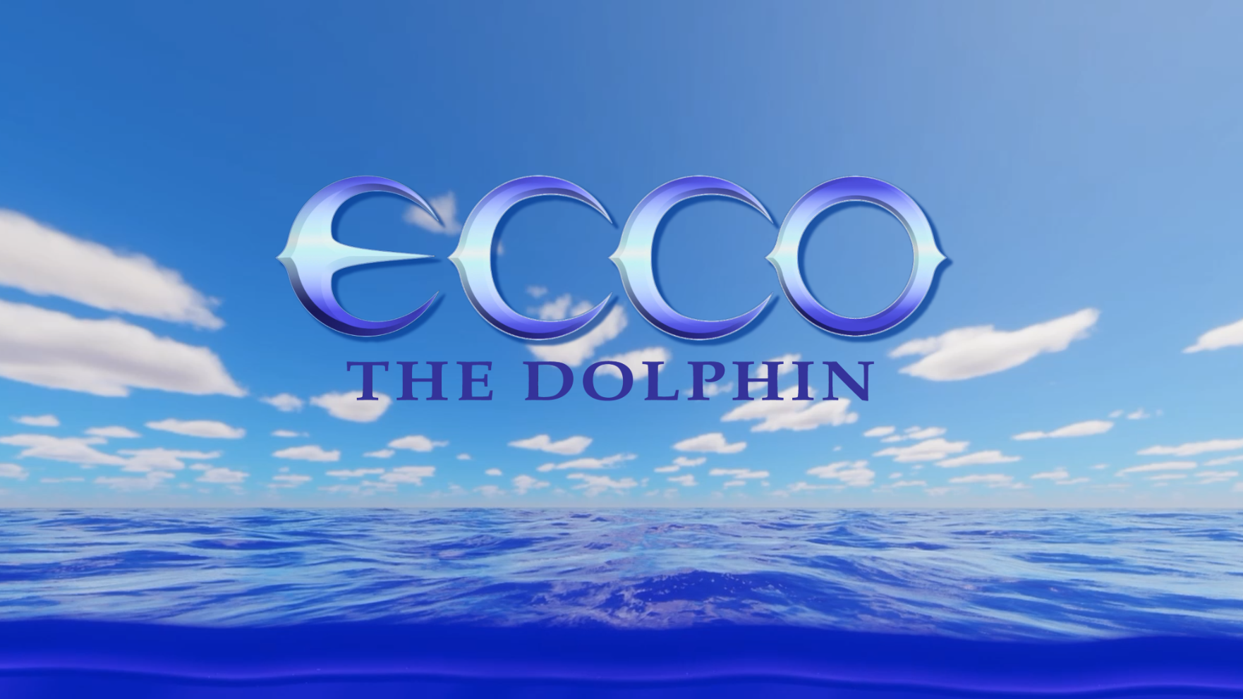 Screenshot of the Ecco the Dolphin website