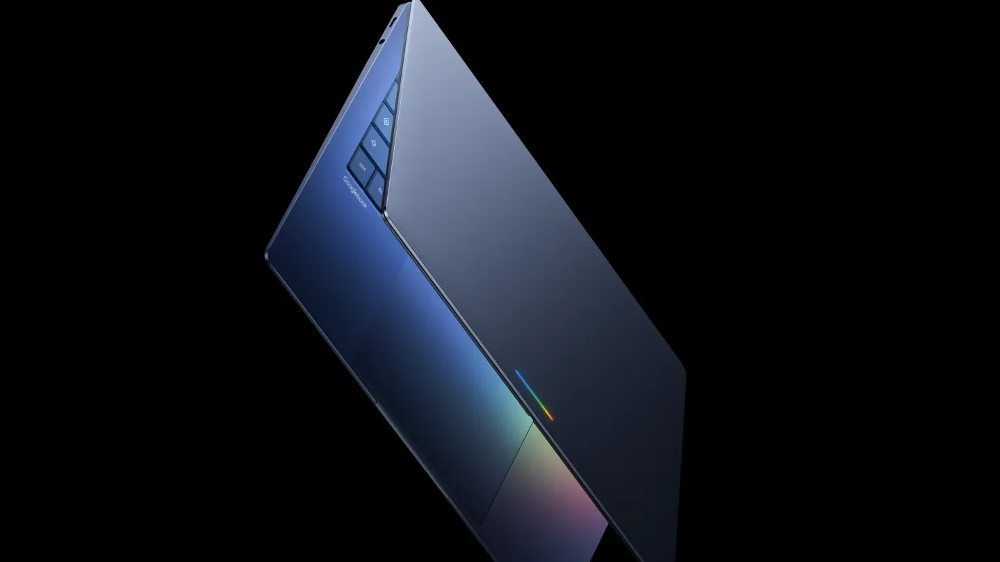 Promotional image of a Googlebook