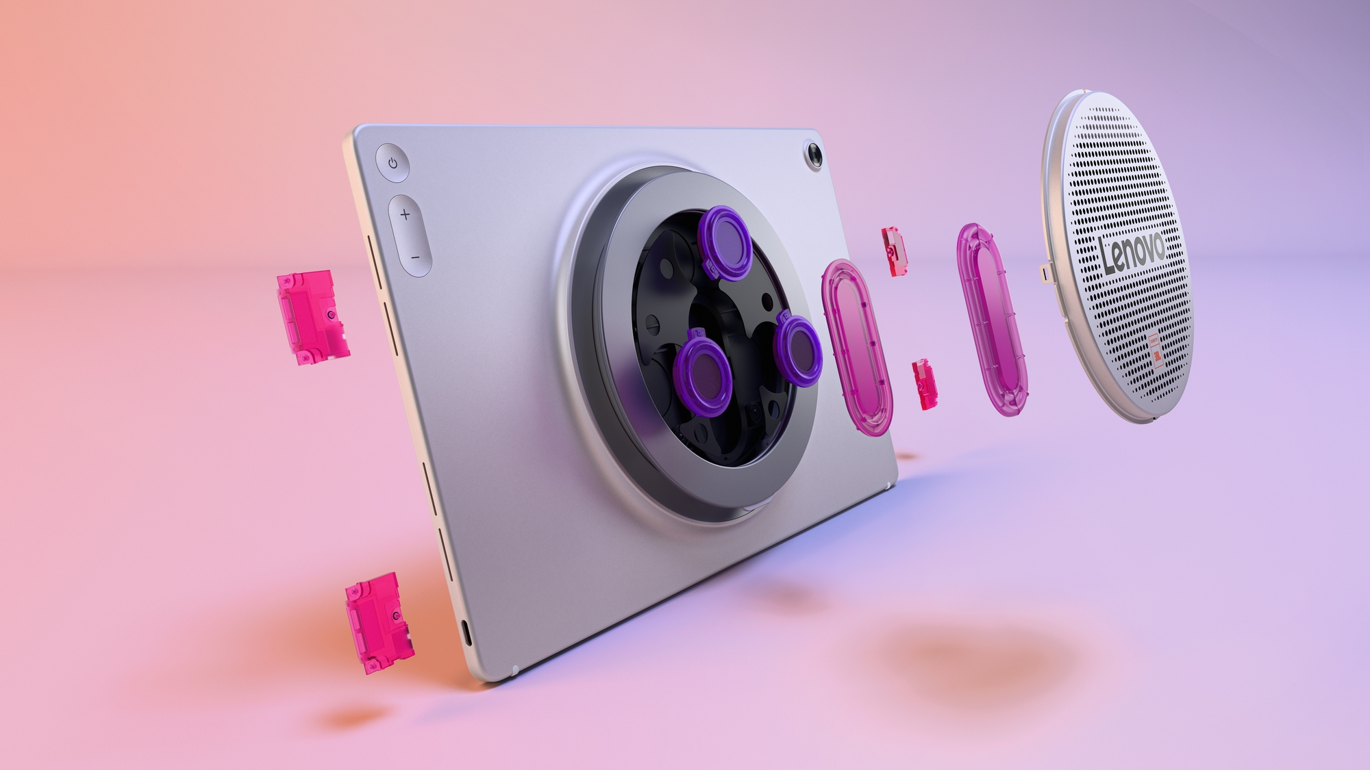Image of the speaker on the Lenovo Tab Plus Gen 2