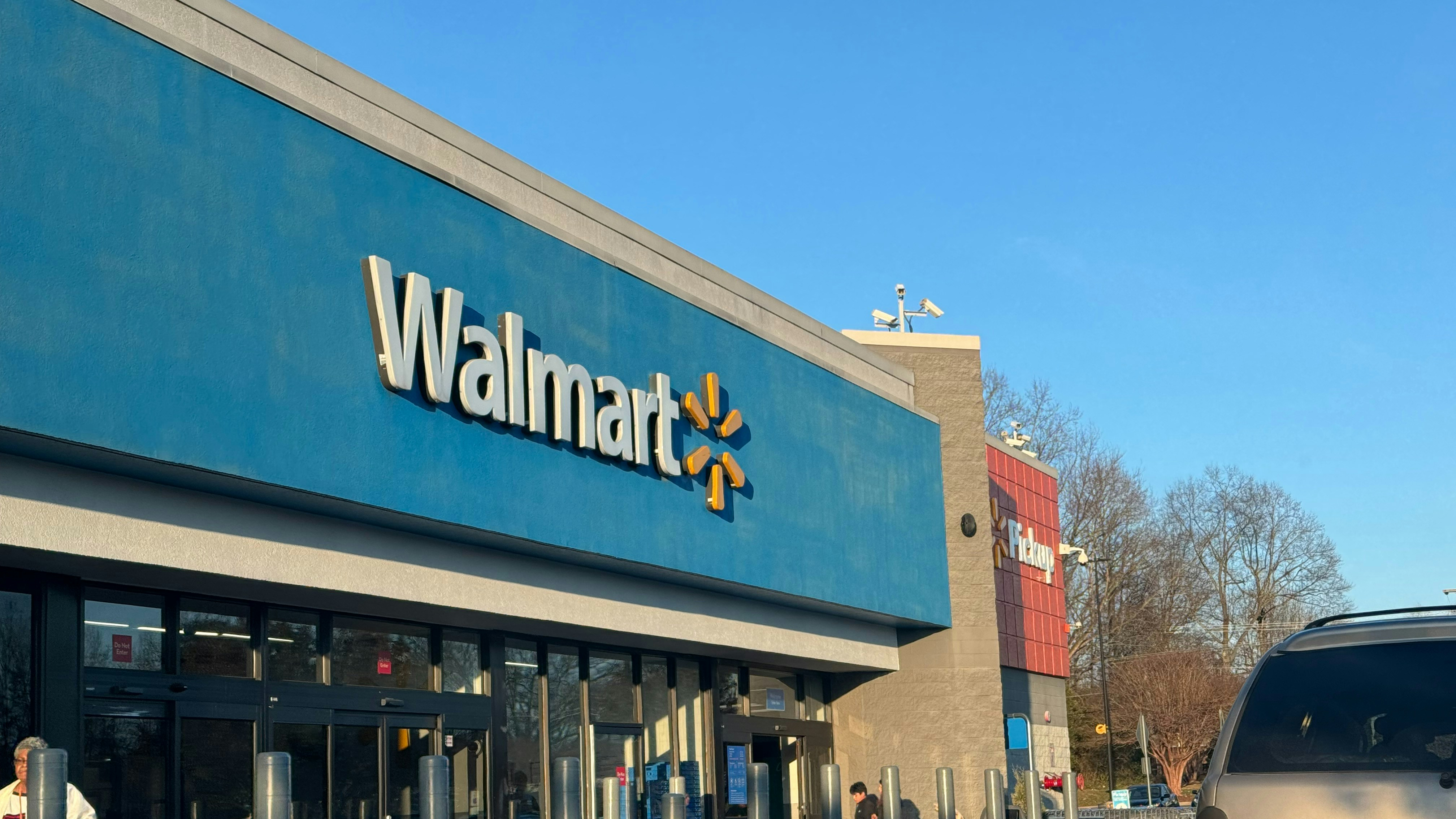 Picture of a Walmart store